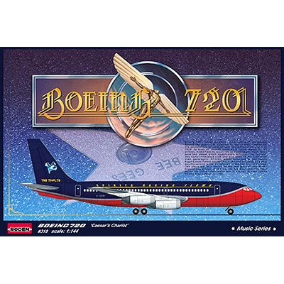 Roden 1/144 Boeing 720 â€˜Caesarâ€™s Chariotâ€™ Plastic Model Kit