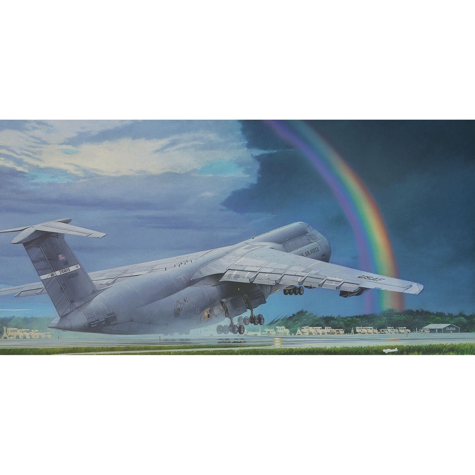 Roden 1/144 C-5B Galaxy Plastic Model Kit