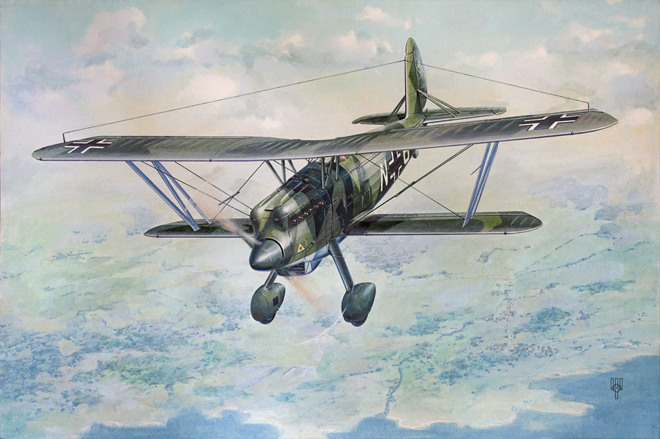 Roden 1/48 Arado Ar 68F-1 Plastic Model Kit