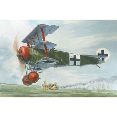 Roden 1/32 FOKKER Dr.I Plastic Model Kit