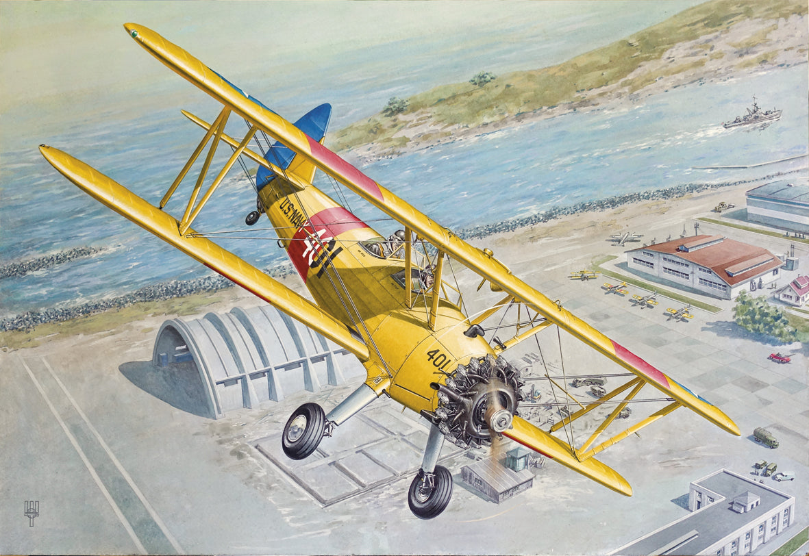 Roden 1/32 Boeing Stearman PT-13/N2S-2/N2S-5 Kaydet Plastic Model Kit