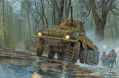 Roden 1/72 Sd.Kfz.234/2 "PUMA" Plastic Model Kit