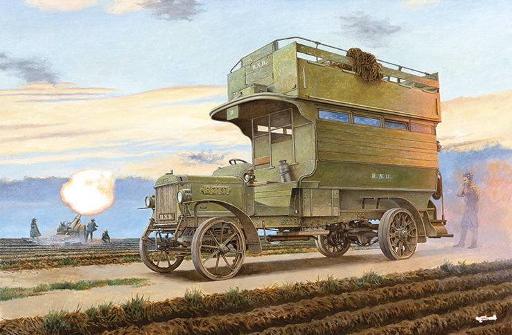 Roden 1/72 Type B Omnibus 'Ole Bill' - Plastic Model Kit