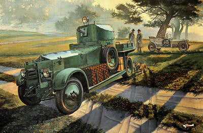 Roden 1/35 RR Armored Car 1920 Pattern Mk1 Plastic Model Kit