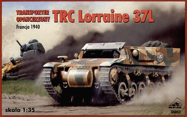 RPM 1/35 TRC Lorrainne 37L Schlepper Armored Tractor -French ver. 1940 Plastic Model Kit