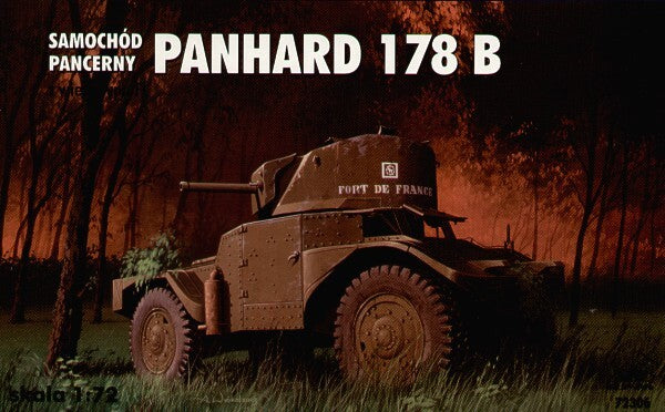 RPM 1/72 Armored car Panhard 178 B w/turret FL Plastic Model Kit