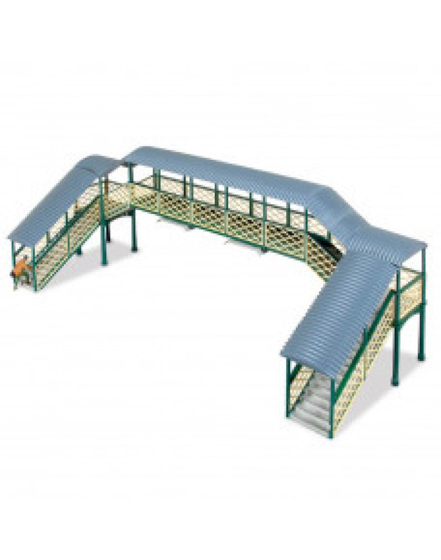 RATIO OO/HO Modular Covered Footbridge