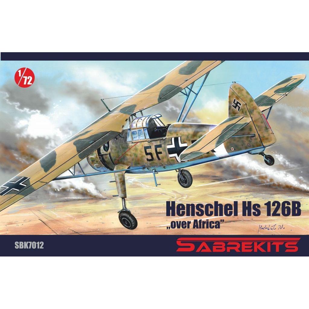 SabreKits 1/72 Hs 126 "Afrika" Plastic Model Kit