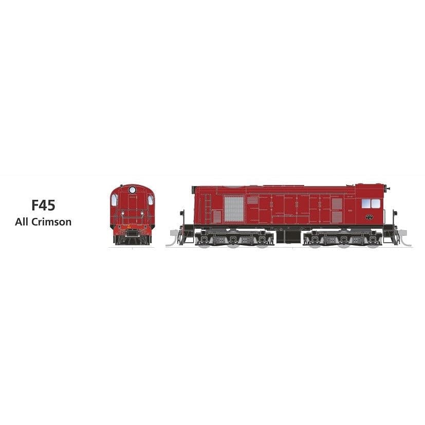 SDS MODELS HO WAGR F Class F45 All Criimson