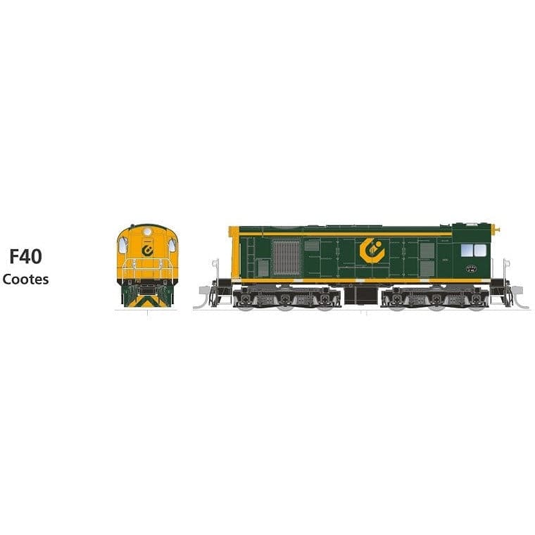 SDS MODELS HO WAGR F Class F40 Cootes