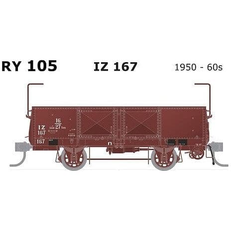 SDS MODELS HO VR IZ Wagon IZ 167 1950 - 60s