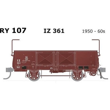 SDS MODELS HO VR IZ Wagon IZ 361 1950 - 60s