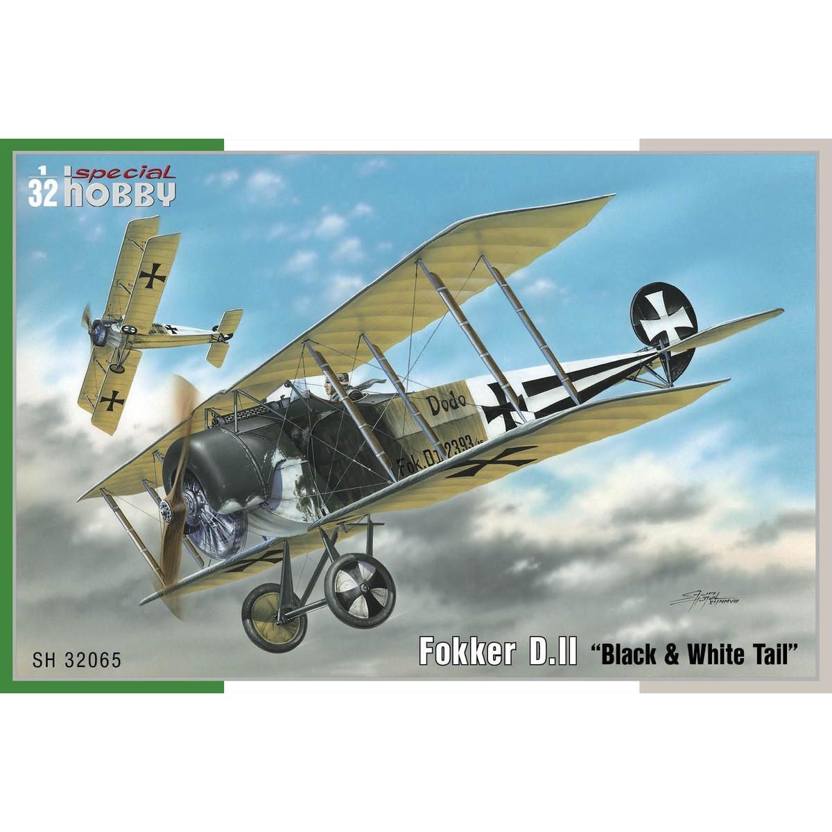 Special Hobby 1/32 Fokker D.II â€œBlack & White Tailâ€ Plastic Model Kit