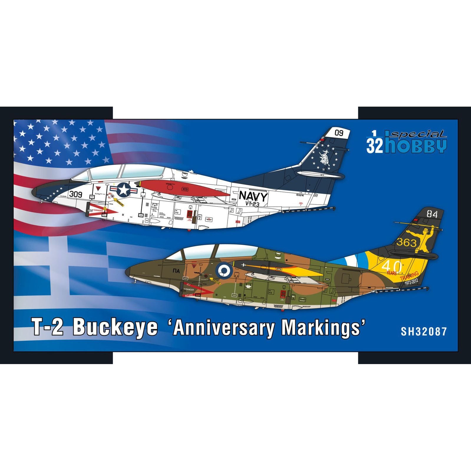 Special Hobby 1/32 T-2 Buckeye â€˜Anniversary Markingsâ€™ Plastic Model Kit