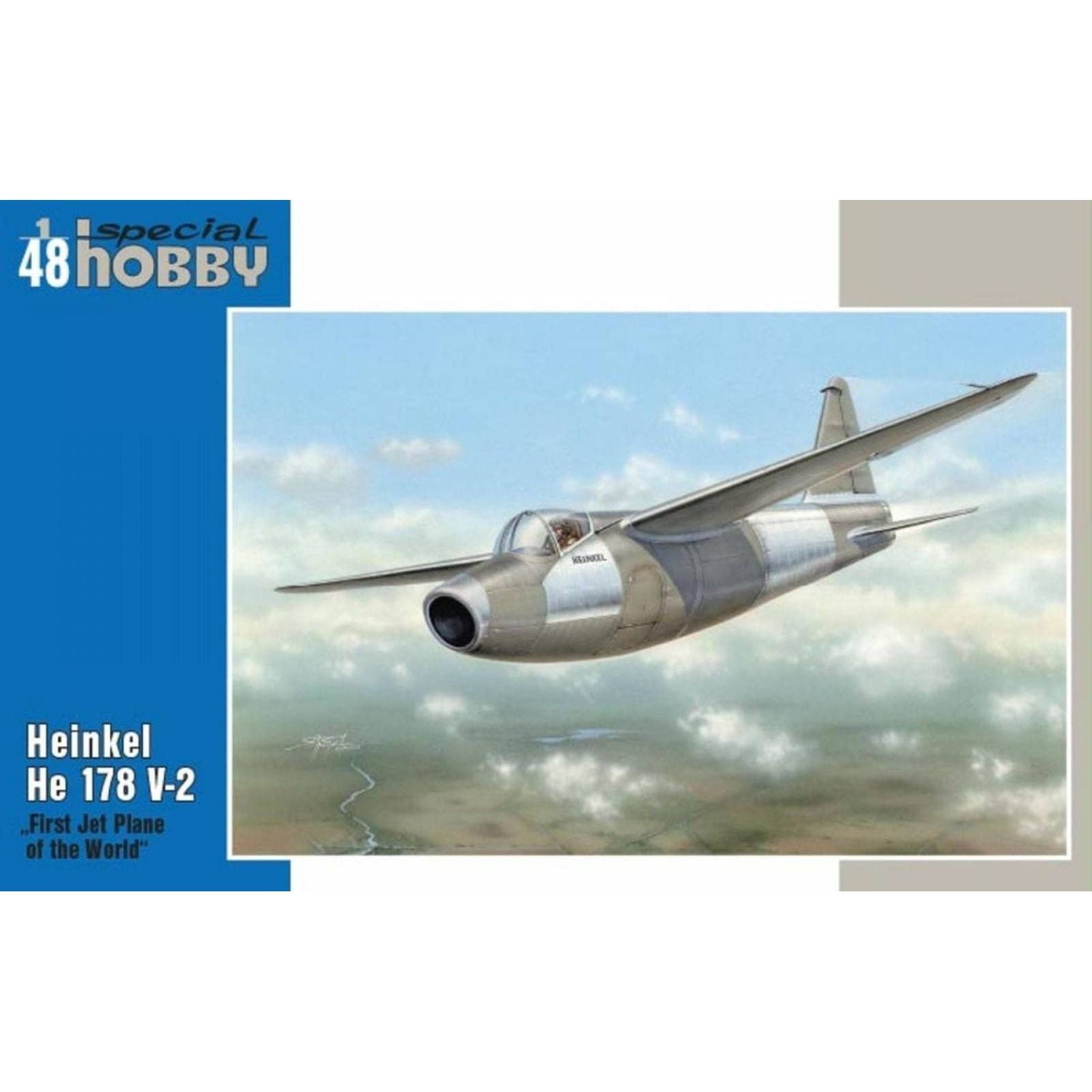 Special Hobby 1/48 Heinkel He 178 V-2 Plastic Model Kit