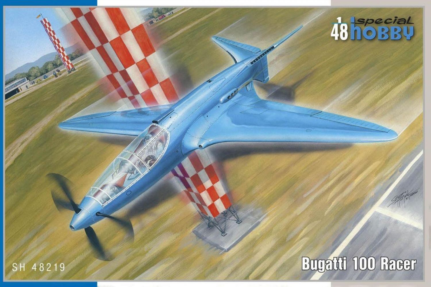 Special Hobby 1/48 Bugatti 100 Racer Plastic Model Kit