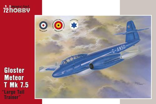 Special Hobby 1/72 Gloster Meteor T Mk 7.5 Plastic Model Kit