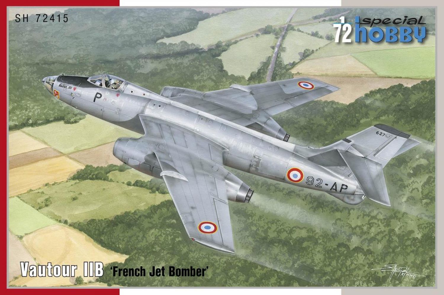 Special Hobby 1/72 Vautour IIB â€˜French Jet Bomberâ€™ Plastic Model Kit