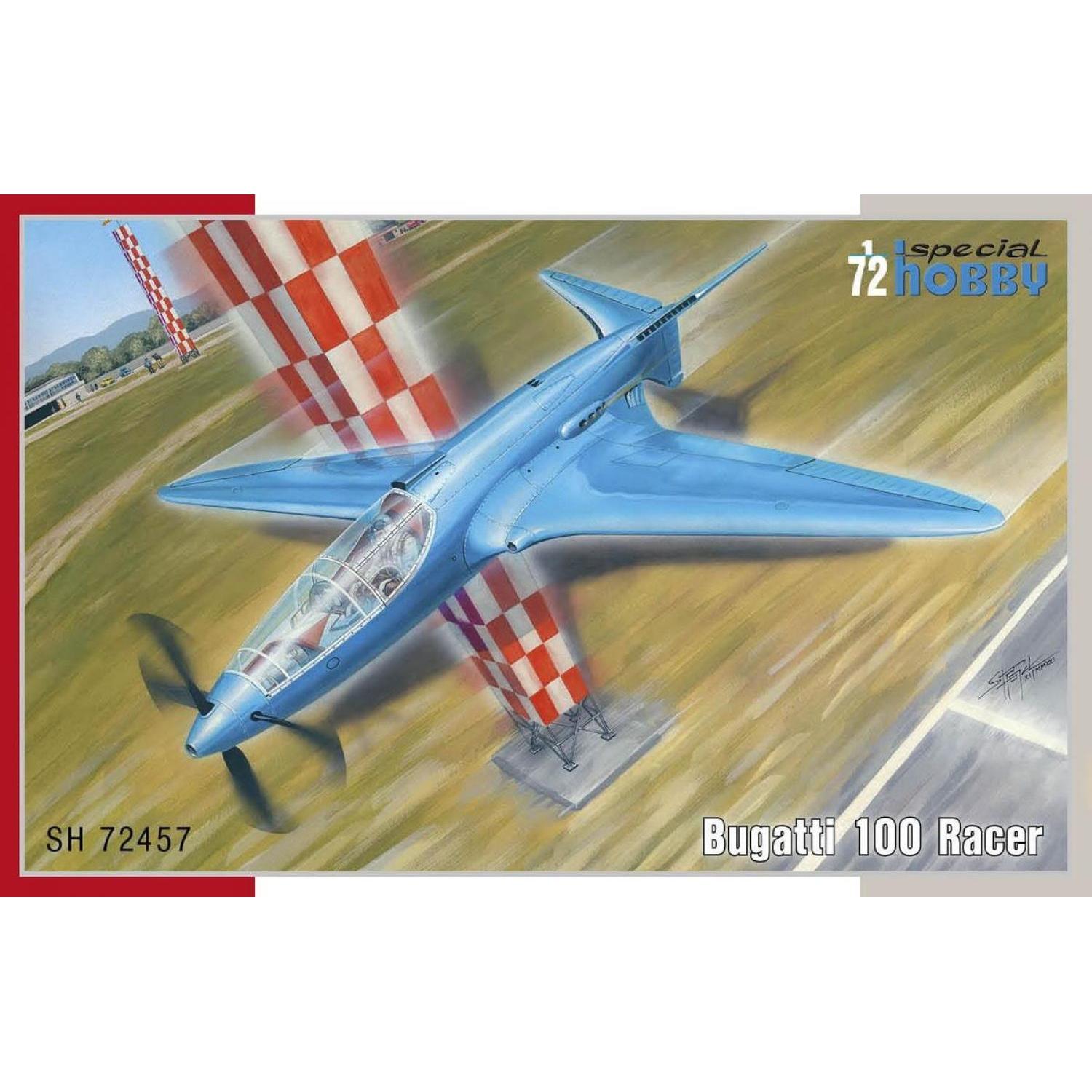 Special Hobby 1/72 Bugatti 100 â€˜French Racer Planeâ€™ Plastic Model Kit