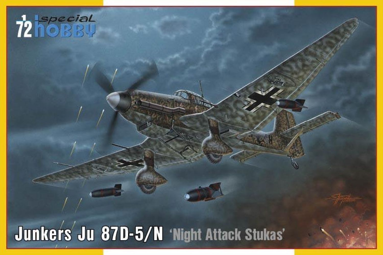 Special Hobby 1/72 Junkers Ju 87D-5/N/D-8 â€˜Night Attack Stukasâ€™ Plastic Model Kit