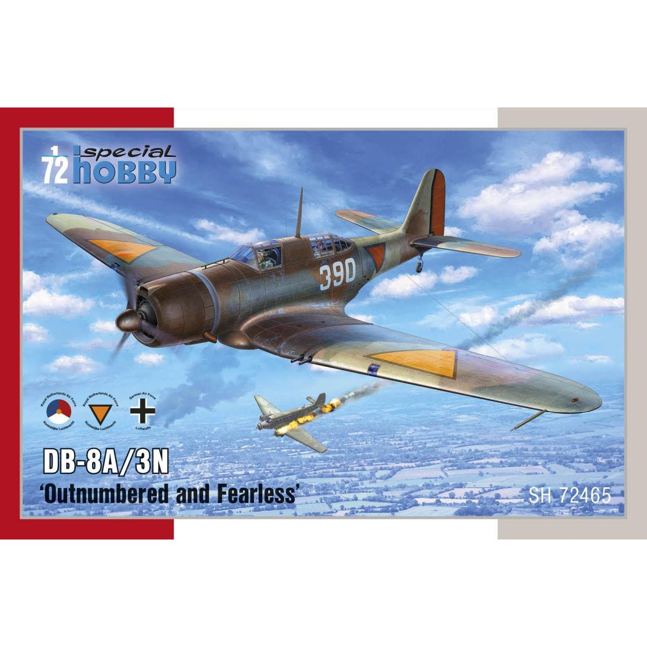 Special Hobby 1/72 DB-8A/3N â€˜Outnumbered and Fearlessâ€™ Plastic Model Kit