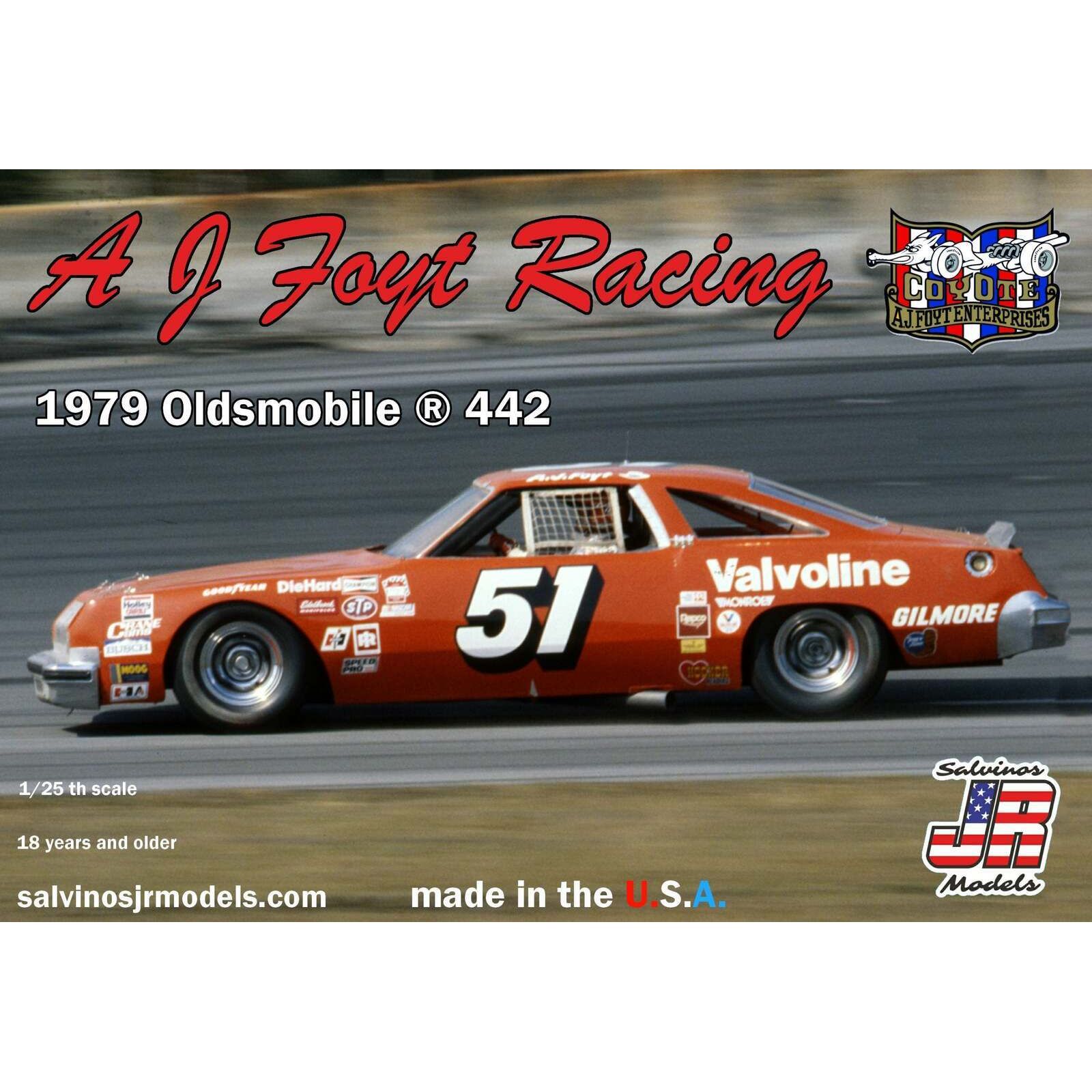 SALVINOS JR AJO1979D 1/24 AJ Foyt Racing 1979 Oldsmobile 442