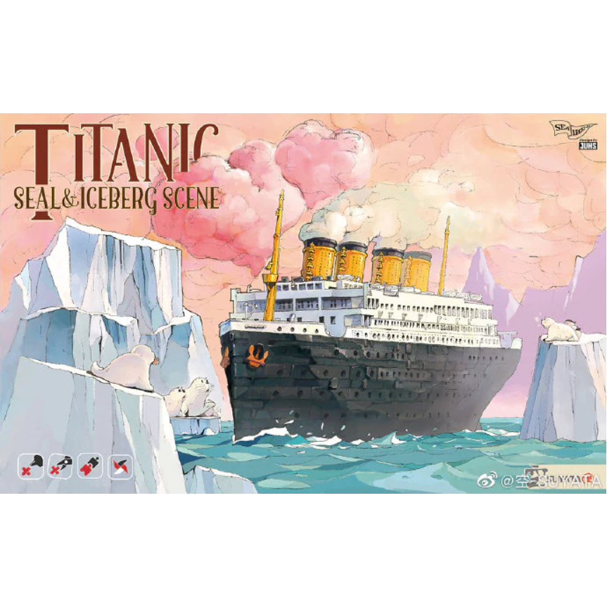 SUYATA Titanic - Seal & Iceberg Scene