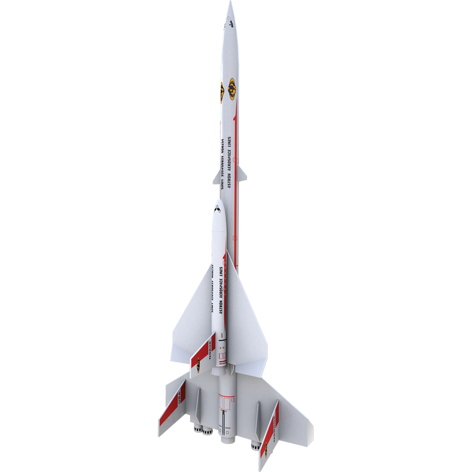 ESTES Super Orbital Transport Model Rocket Kit