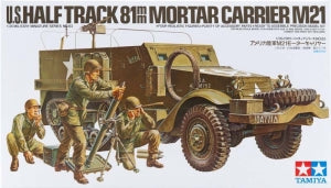 TAMIYA 1/35 U.S. Half Track 81mm Mortar Carrier M21