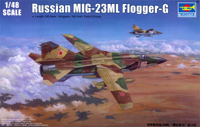 TRUMPETER 1/48 Russian MIG-23ML Flogger-G