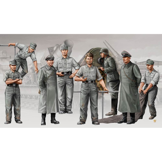 Trumpeter 1/35 German Artillery Crew (Morser Karl)