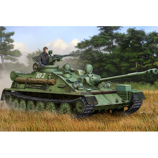 Trumpeter 1/35 ASU-85 airborne self-propelled gun Mod.1970