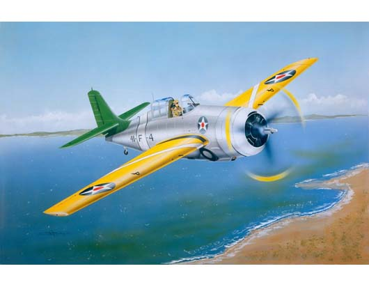 Trumpeter 1/32 Grumman F4F- 3 â€œWildcatâ€ (Early)