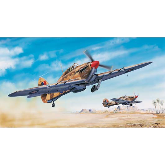 Trumpeter 1/24 Hurricane MK.II C/TROP