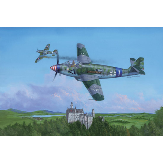 Trumpeter 1/48 German Messerschmitt Me509 Fighter