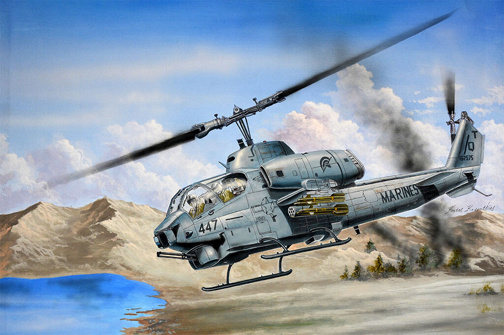 Trumpeter 1/35 AH-1W Super Cobra Plastic Model Kit