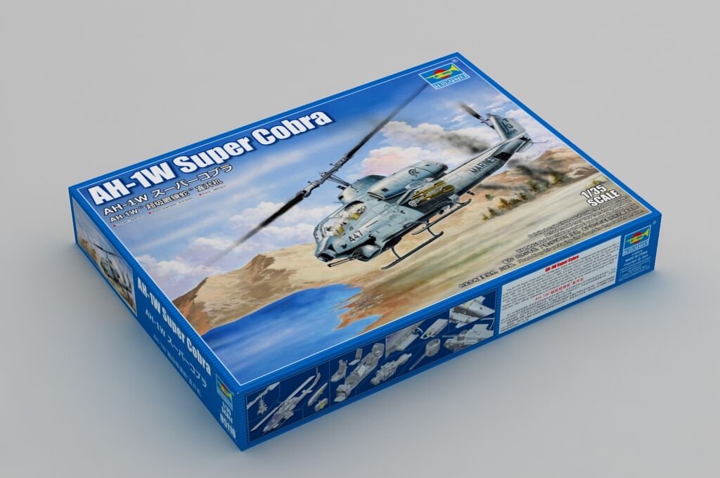 Trumpeter 1/35 AH-1W Super Cobra Plastic Model Kit