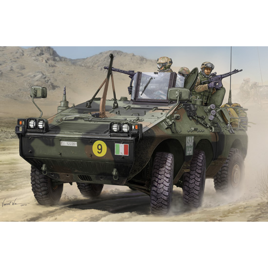 Trumpeter 1/35 Italian PUMA 6Ã—6 Wheeled AFV