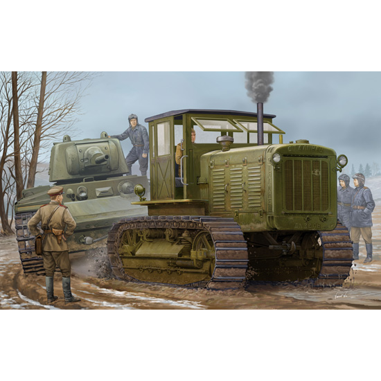 Trumpeter 1/35 Russian ChTZ S-65 Tractor with Cab1