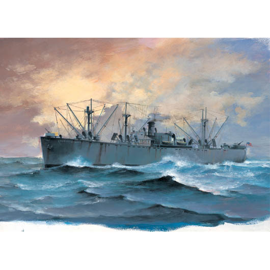 Trumpeter 1/700 SS Jeremiah Oâ€™Brien Liberty Ship