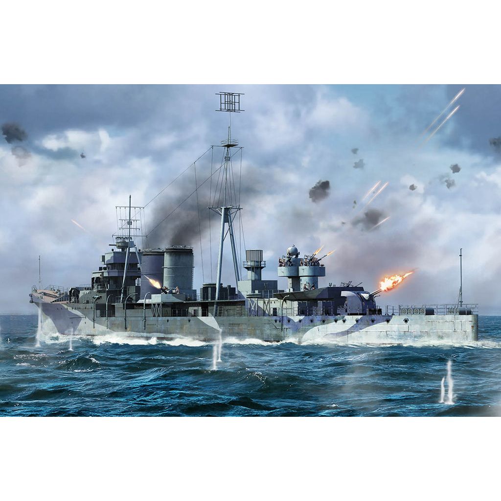 Trumpeter 1/700 HMS Colombo Plastic Model Kit