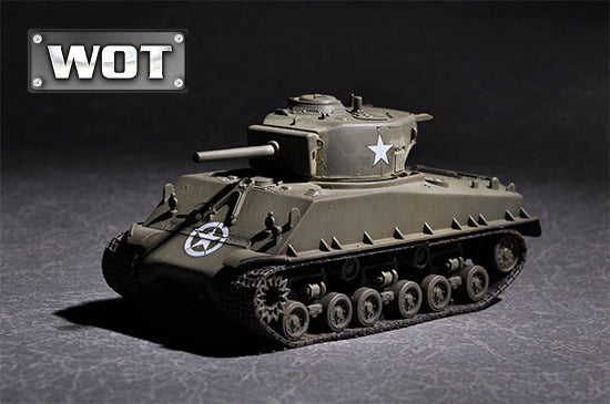 Trumpeter 1/72 US M4A3E8 with 105mm M4 Plastic Model Kit