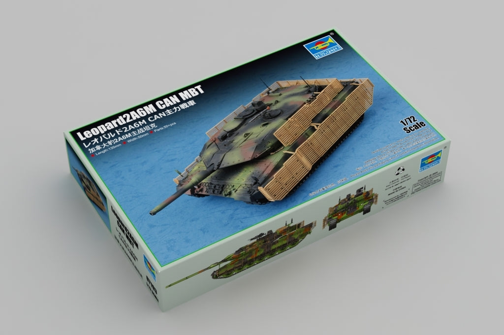 Trumpeter 1/72 Leopard2A6M CAN MBT Plastic Model Kit