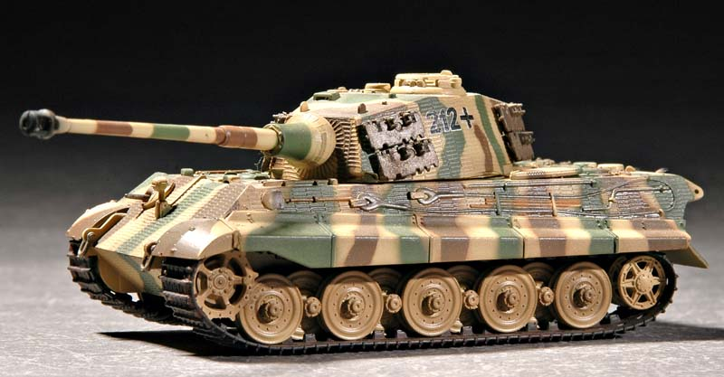 Trumpeter 1/72 King Tiger Henschel Turret w/Zimmerit