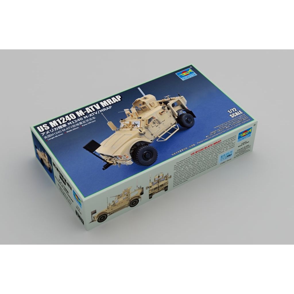 Trumpeter 1/72 US M1240 M-ATV MRAP Plastic Model Kit