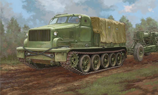 Trumpeter 1/35 AT-T Artillery Prime Mover Plastic Model Kit [09501]