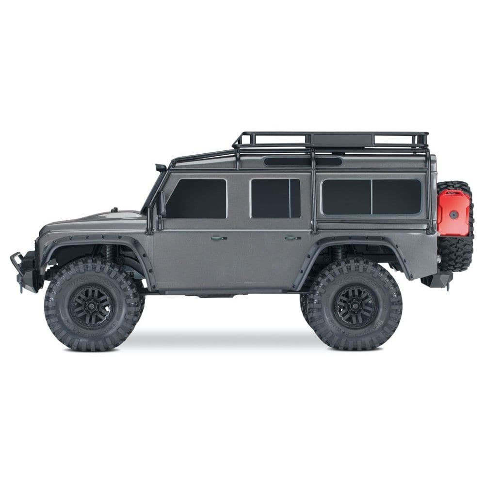 TRAXXAS TRX-4 1/10 Scale & Trail Crawler Land Rover Defender - Black