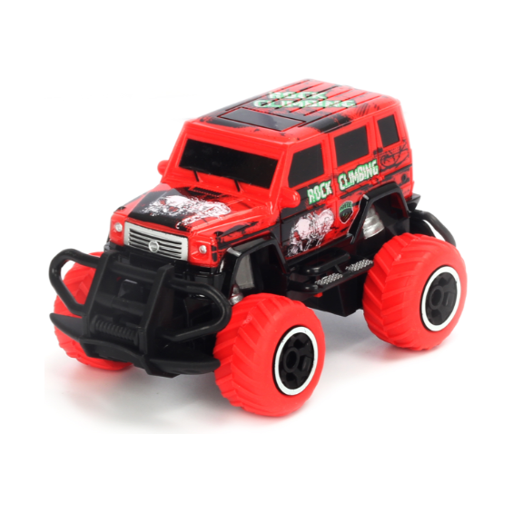 TORNADO RC 1:43 Scale 4 channel RC RTR car Red Body, (Requires AA Batteries)