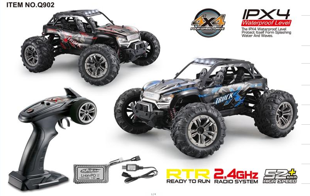 TORNADO RC 1/16 Brushless 4WD Ready to Run Desert Truck 52klm Top Speed