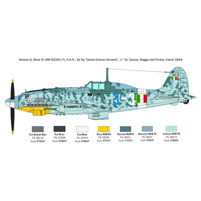 ITALERI 1/32 Macchi MC.205 Veltro